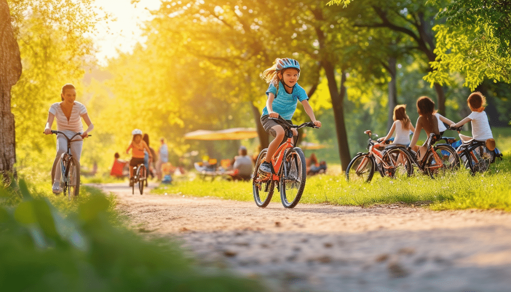 découvrez comment le vélo contribue au développement physique, mental et social des enfants. apprenez les nombreux bienfaits de cette activité ludique et essentielle pour leur épanouissement.