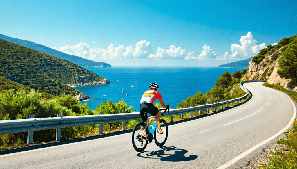 découvrez les paysages époustouflants de la corse à vélo lors d'un tour inoubliable. explorez des panoramas à couper le souffle, traversez des villages pittoresques et vivez une expérience authentique au cœur de la nature. préparez-vous à pédaler à travers des chemins ensoleillés et seize votre aventure corse!