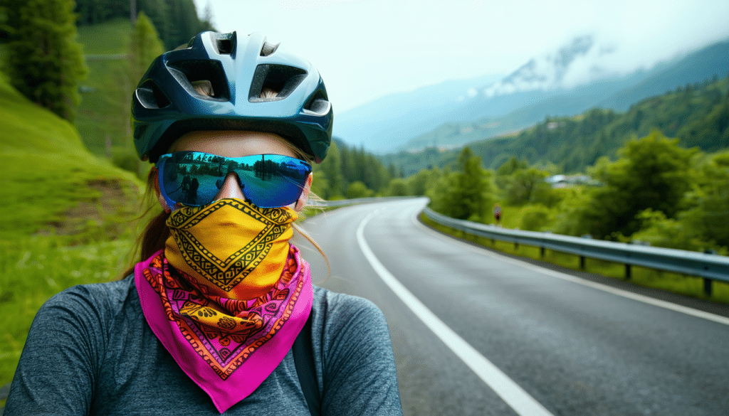 découvrez le bandana pour cycliste, un accessoire à la fois pratique et tendance. il offre protection, confort et style lors de vos sorties à vélo, tout en ajoutant une touche d'élégance à votre tenue. adoptez-le pour allier performance et mode sur la route!